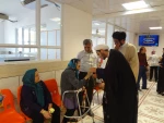دیدار ریاست آموزشکده دختران نجف آباد ،همکاران ومسئولین شهری از خانه سالمندان  5