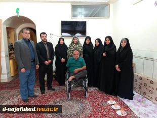 دیدار باخانواده جانباز 7