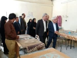 بازدید دکتر شمس رئیس دانشگاه فنی از آموزشکده فنی و حرفه ای دختران نجف آباد 4