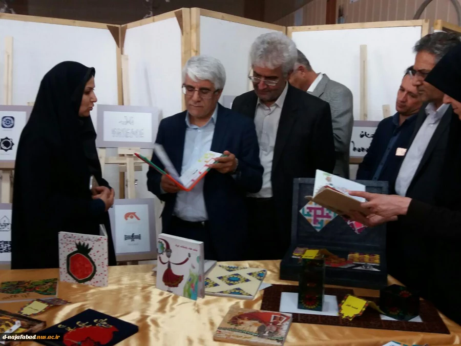 بازدید دکتر شمس رئیس دانشگاه فنی از آموزشکده فنی و حرفه ای دختران نجف آباد 5
