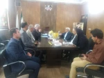 بازدید دکتر شمس رئیس دانشگاه فنی از آموزشکده فنی و حرفه ای دختران نجف آباد 8