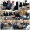 حضور خانم دکتر زارع وآقای اصفهانی ازانجمن خیریه کار آفرینی نذر اشتغال امام حسین اصفهان وبازدید از کارگاههاودستاوردهای دانشجویان دانشکده سمیه ونشست صمیمی باریاست و معاونین مرکز 5