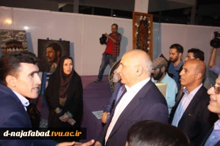 حضوردانشکده فنی حرفه ای سمیه دختران نجف آباددر نهمین نمایشگاه بین المللی سنگ تهران 2