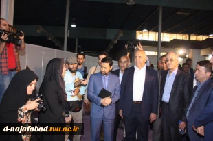 حضوردانشکده فنی حرفه ای سمیه دختران نجف آباددر نهمین نمایشگاه بین المللی سنگ تهران 3