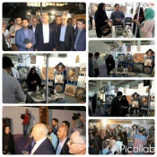 حضوردانشکده فنی حرفه ای سمیه دختران نجف آباددر نهمین نمایشگاه بین المللی سنگ تهران 6