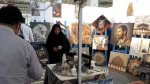 حضوردانشکده فنی حرفه ای سمیه دختران نجف آباددر نهمین نمایشگاه بین المللی سنگ تهران 7