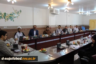 مراسم تکریم و معارفه مدیر حراست آموزشکده فنی وحرفه ای دختران نجف آباد 4