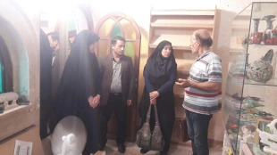 بازدید ریاست دانشکده دختران نجف آباد با هیات همراه از موزه مجموعه برج آزادی تهران 5