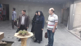 بازدید ریاست دانشکده دختران نجف آباد با هیات همراه از موزه مجموعه برج آزادی تهران 8