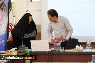 برگزاری کارگاه آموزشی درآموزشکده فنی وحرفه ای دختران نجف آباد برگزار گردید 6