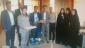 دیدار اعضای خانه صنعت ومعدن شهرستان و دانشکده فنی وحرفه ای سمیه دختران نجف آباد با معاون استاندار و فرماندار ویژه شهرستان بمناسبت هفته دولت