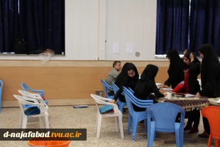 ثبت نام دانشجویان جدید الورودآموزشکده  دختران نجف آباد 2