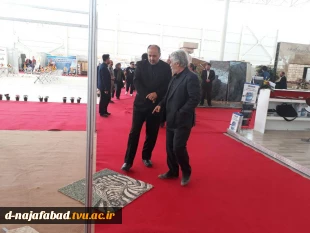 حضور آموزشکده فنی وحرفه ای دختران نجف آباد دردهمین نمایشگاه بین المللی سنگ نیم ورمحلات 4