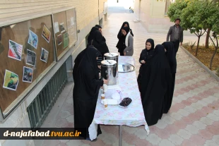 گزارش تصویری برگزاری مراسم اربعین حسینی در دانشکده دختران نجف آبادبا همکاری پایگاه بسیج بانومجتهد امین 3