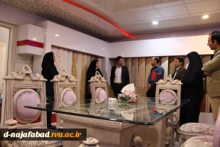 بازدیدریاست،معاونین و مدیر گروههای آموزشکده دختران نجف آباداز کارخانه فناور پلاستیک سپاهان  8