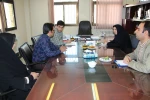 دیدارریاست دانشکده  به همراه آقای مهندس فتحی ازمیراث فرهنگی وگردشگری شهرستان  3