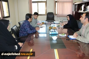 دیدارریاست دانشکده  به همراه آقای مهندس فتحی ازمیراث فرهنگی وگردشگری شهرستان  3