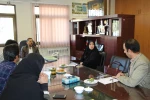 دیدارریاست دانشکده  به همراه آقای مهندس فتحی ازمیراث فرهنگی وگردشگری شهرستان  5