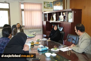 دیدارریاست دانشکده  به همراه آقای مهندس فتحی ازمیراث فرهنگی وگردشگری شهرستان  5