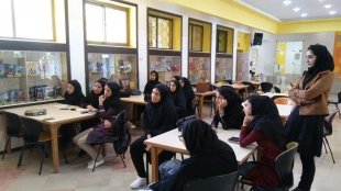 بازدید دانشجویان رشته مربی کودک دختران نجف آباد ازاولین مرکز تخصصی خانه خلاقیت استان وکشور 6