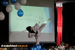 برگزاری مراسم بزرگداشت روز دانشجو همزمان با هفته پژوهش درآموزشکده فنی وحرفه ای دختران نجف آباد 7