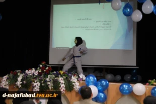 برگزاری مراسم بزرگداشت روز دانشجو همزمان با هفته پژوهش درآموزشکده فنی وحرفه ای دختران نجف آباد 8
