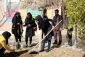 کاشت نهال درروز درختکاری با حضور ریاست و،معاونین ودانشجویان باشعار هردانشجو یک درخت