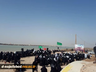 اعزام کاروان دانشجویی راهیان نور آموزشکده فنی وحرفه ای دختران نجف آباد به مناطق عملیاتی جنوب 4