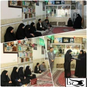 دیدار مسئولین آموزشکده فنی وحرفه ای دختران نجف آباد با خانواده شهید محسن حججی 5