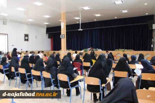 پنجمین آزمون استخدامی فراگیر به میزبانی آموزشکده دختران نجف آباد برگزار شد 8