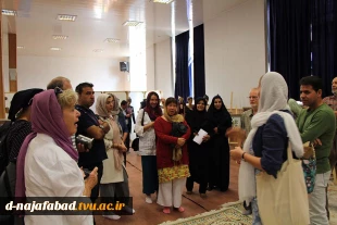 حضور توریستهای آلمانی درآموزشکده دختران نجف آباد  2