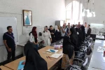 حضور توریستهای آلمانی درآموزشکده دختران نجف آباد  7