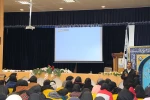همایش مواد مخدر دانشجویان جدید الورود با حضور سرگرد الله وردی رییس مواد مخدر شهرستان نجف اباد 5