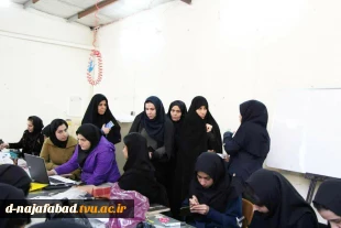 بازدید کارشناس انجمن های علمی ستاد مرکزی دانشگاه فنی و حرفه ای از آموزشکده فنی و حرفه 2