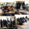 ریاست آموزشکده دختران نجف آباد به همراه معاونین و معاونت فرهنگی بنیاد شهید شهرستان نجف آباد  با سه خاواده شهدا  هشت سال دفاع مقدس دیدار کردند 3