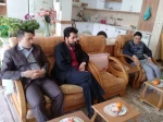ریاست آموزشکده دختران نجف آباد به همراه معاونین و معاونت فرهنگی بنیاد شهید شهرستان نجف آباد  با سه خاواده شهدا  هشت سال دفاع مقدس دیدار کردند 4
