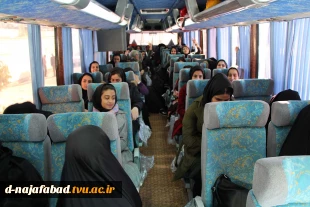 اعزام کاروان دانشجویی راهیان نور آموزشکده فنی وحرفه ای دختران نجف آباد به مناطق عملیاتی جنوب 5