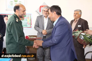 دیدار به فرماندهان سپاه شهرستان نجف آباد بمناسبت روزپاسدار 3