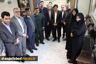 دیدار به فرماندهان سپاه شهرستان نجف آباد بمناسبت روزپاسدار 8