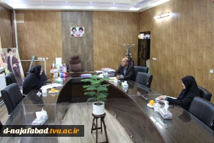 نشست 'هم اندیشی مدیریت سبز در دانشگاهها با حضور ریاست اداره حفاظت محیط زیست شهرستان وریاست آموزشکده ومعاونت فرهنگی 2