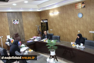 نشست 'هم اندیشی مدیریت سبز در دانشگاهها با حضور ریاست اداره حفاظت محیط زیست شهرستان وریاست آموزشکده ومعاونت فرهنگی 4