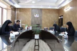 ریاست آموزشکده دختران نجف آباد به همراه معاونت فرهنگی با ریاست اداره ارشاد شهرستان نجف آباد دیدار وگفتگو نمودند 4