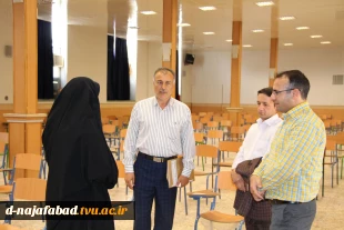 برگزاری آزمون کارشناسی ارشد به میزبانی ذاشکده فنی وحرفه ای دختران نجف آباد 2