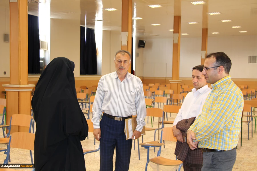 برگزاری آزمون کارشناسی ارشد به میزبانی ذاشکده فنی وحرفه ای دختران نجف آباد 2