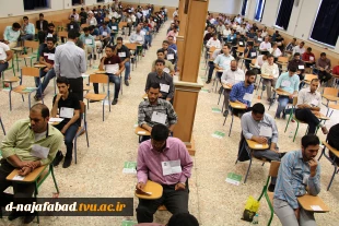 برگزاری آزمون کارشناسی ارشد به میزبانی ذاشکده فنی وحرفه ای دختران نجف آباد 5