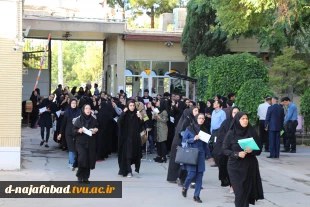 برگزاری آزمون کارشناسی ارشد به میزبانی ذاشکده فنی وحرفه ای دختران نجف آباد 13