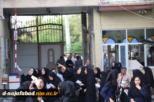آزمون کاردانی نظام جدید دانشگاه فنی وحرفه ای و کارشناسی ناپیوسته 98 درآموزشکده فنی وحرفه ای دختران نجف آباد( سمیه) با حضور1100 داوطلب برگزار گردید 8