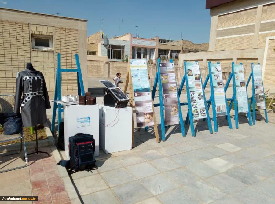 حضور فعال آموزشکده دختران نجف آباد و برپایی نمایشگاه در هفته دولت و افتتاح سومین گذرفرهنگی شهرستان  باحضور وزیر فرهنگ وارشاد اسلامی سید عباس صالحی 4