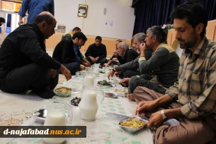 برپایی مراسم عزاداری و دعای پر فیض زیارت عاشورا همزمان با ایام سوگواری شهادت سید و سالار شهداء حضرت اباعبدا... الحسین (ع) درآموزشکده فنی و حرفه ای دختران نجف آباد برگزار شد  5
