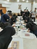 برگزاری ورکشاب در ششمین کنگره اربعینی اصحاب الحسین درشهرکوفه کشورعراق با حضورسرکارخانم خدادادی از اساتید گرافیک آموزشکده دختران نجف آباد 4